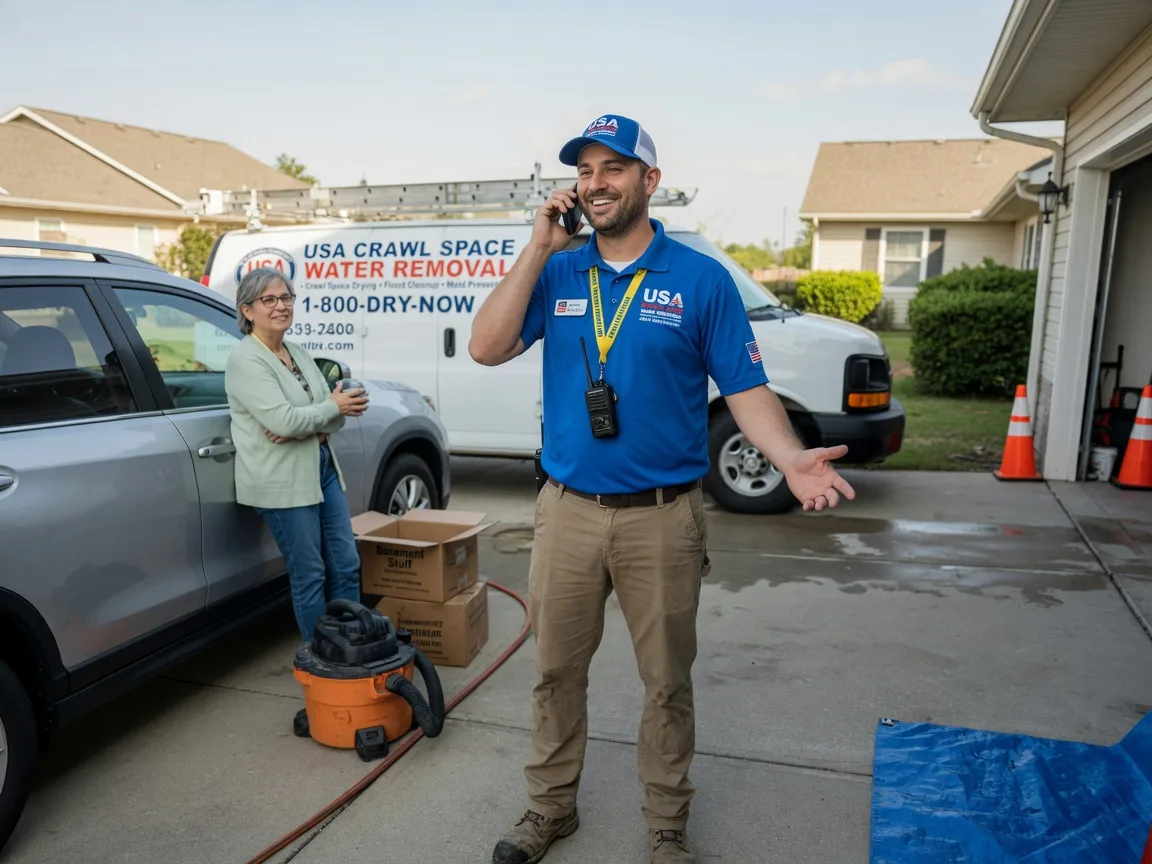 Crawl Space Water Removal Bruce, SD FAQs
